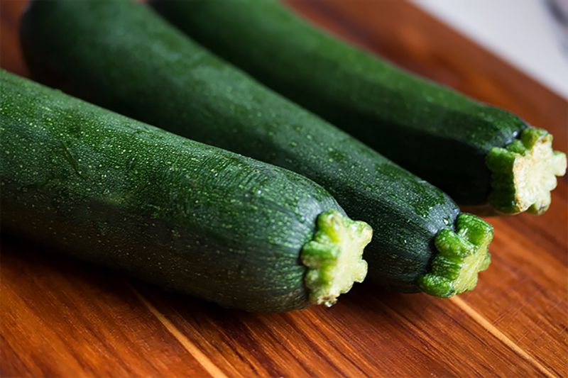 Zucchini in Refrigerator Crisper