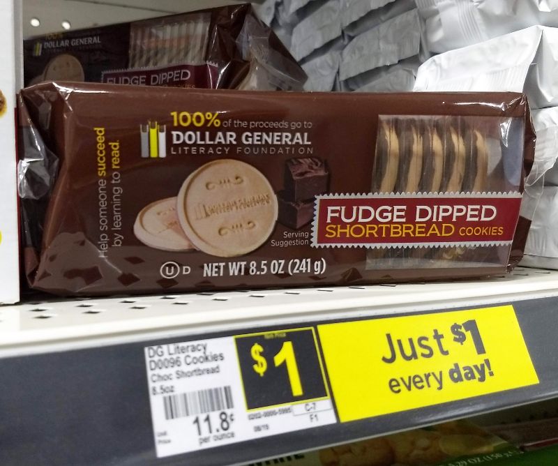 Dollar General Literacy Foundation Cookies