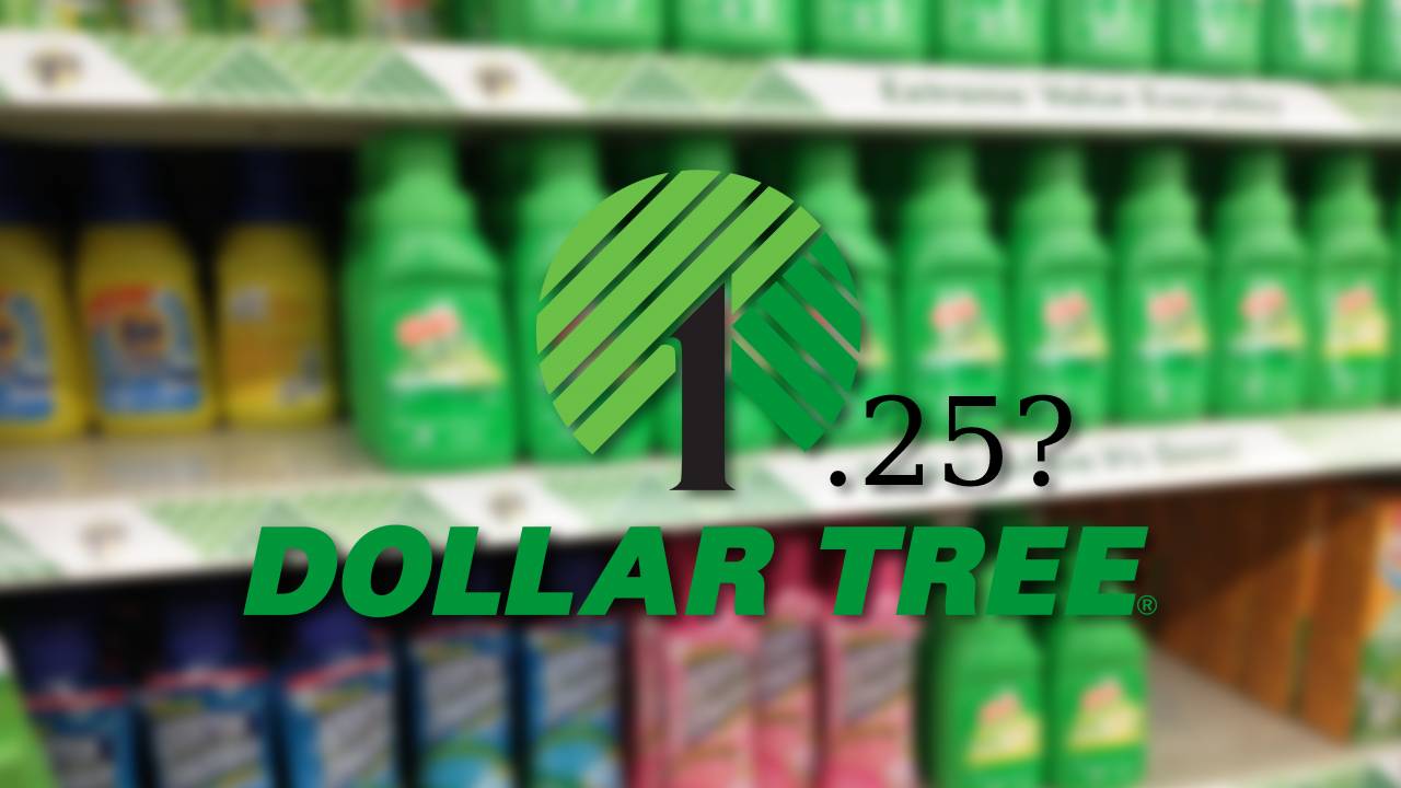 Dollar Tree Raises its Price to $1.25