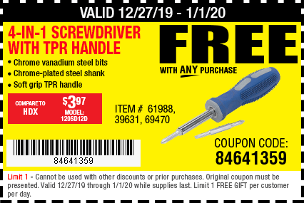 Harbor Freight Coupons