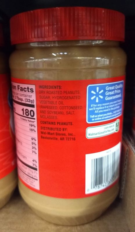 Conventional Peanut Butter