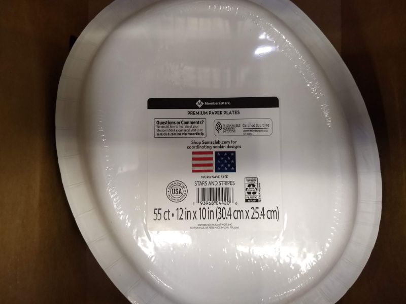 Sam's Club Made in the USA Paper Plates