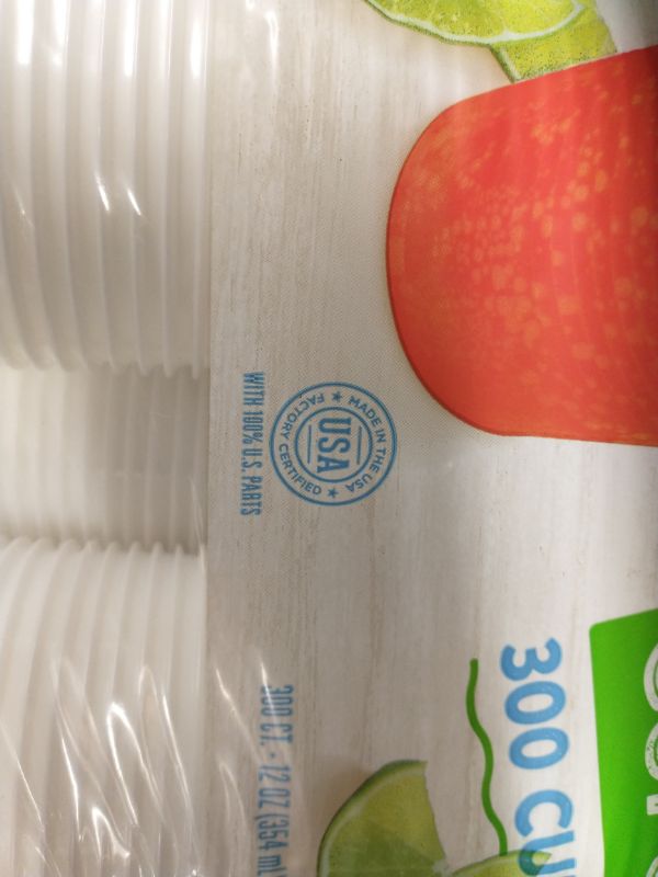 Sam's Club Made in the USA Translucent Cups