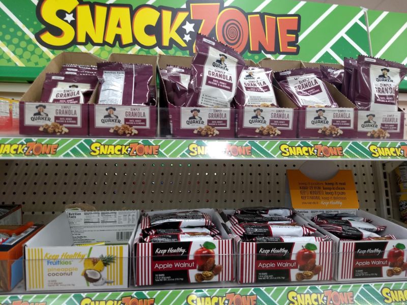 Dollar Tree Snack Zone